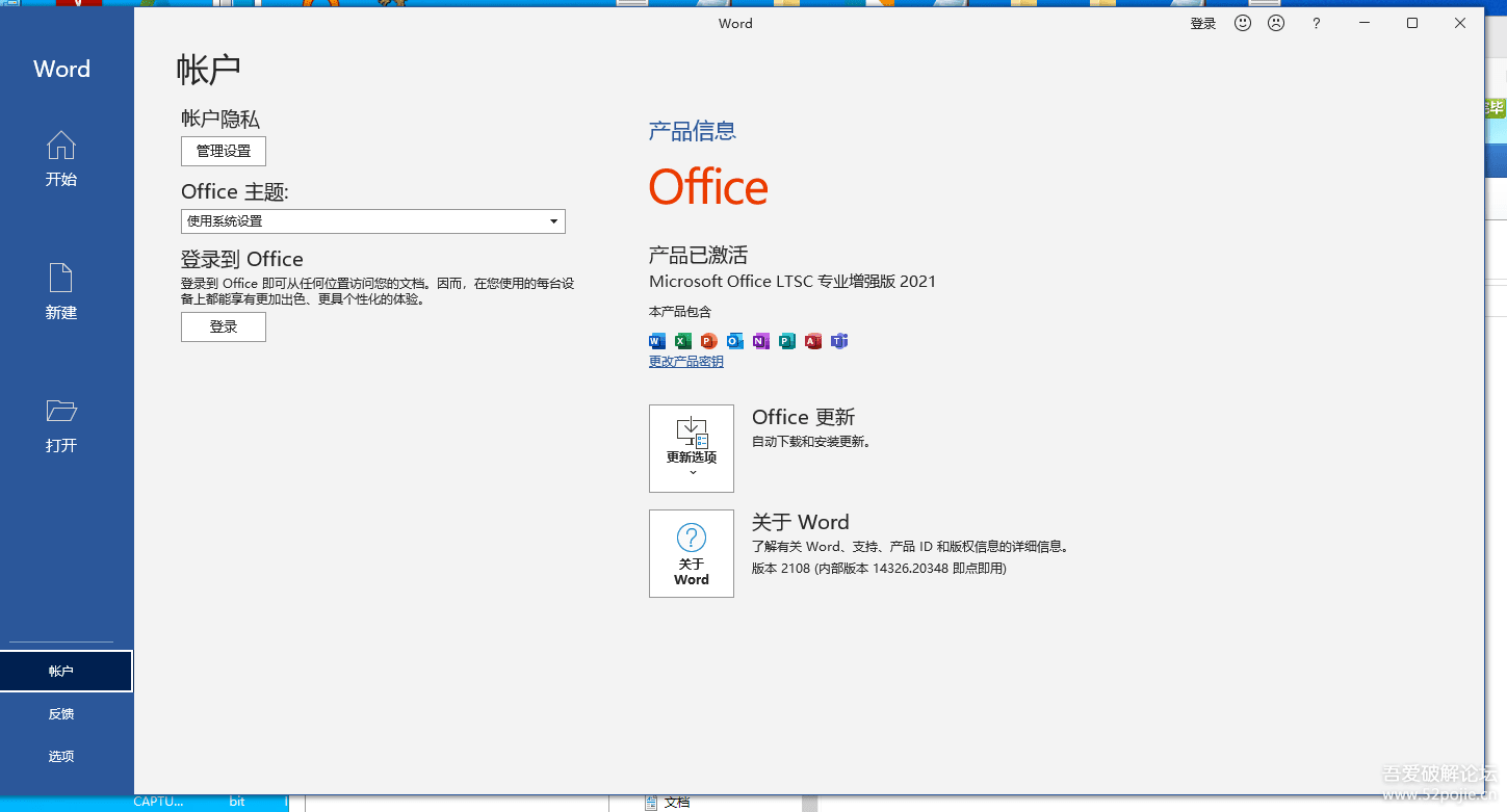 正式版Office2021ProPlus英文版IMG镜像（32+64位）+简体中文语言包